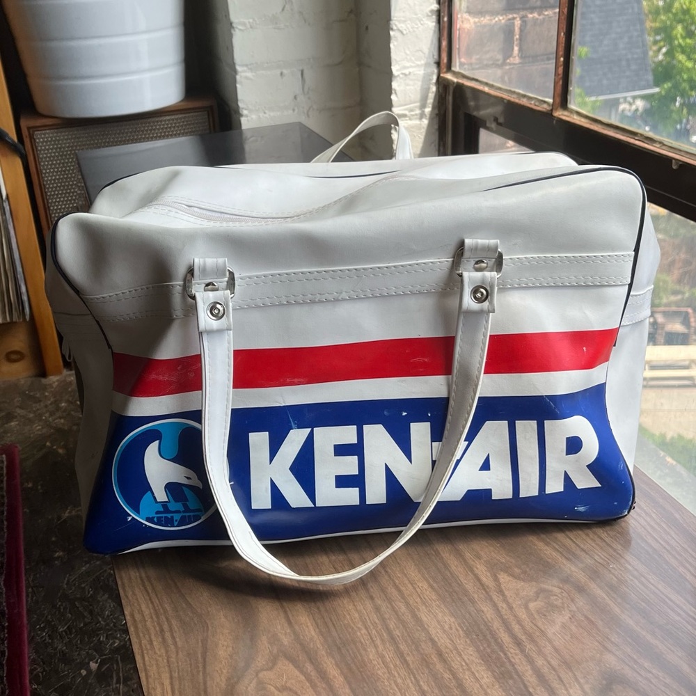 VINTAGE Leather KEN AIR Bag